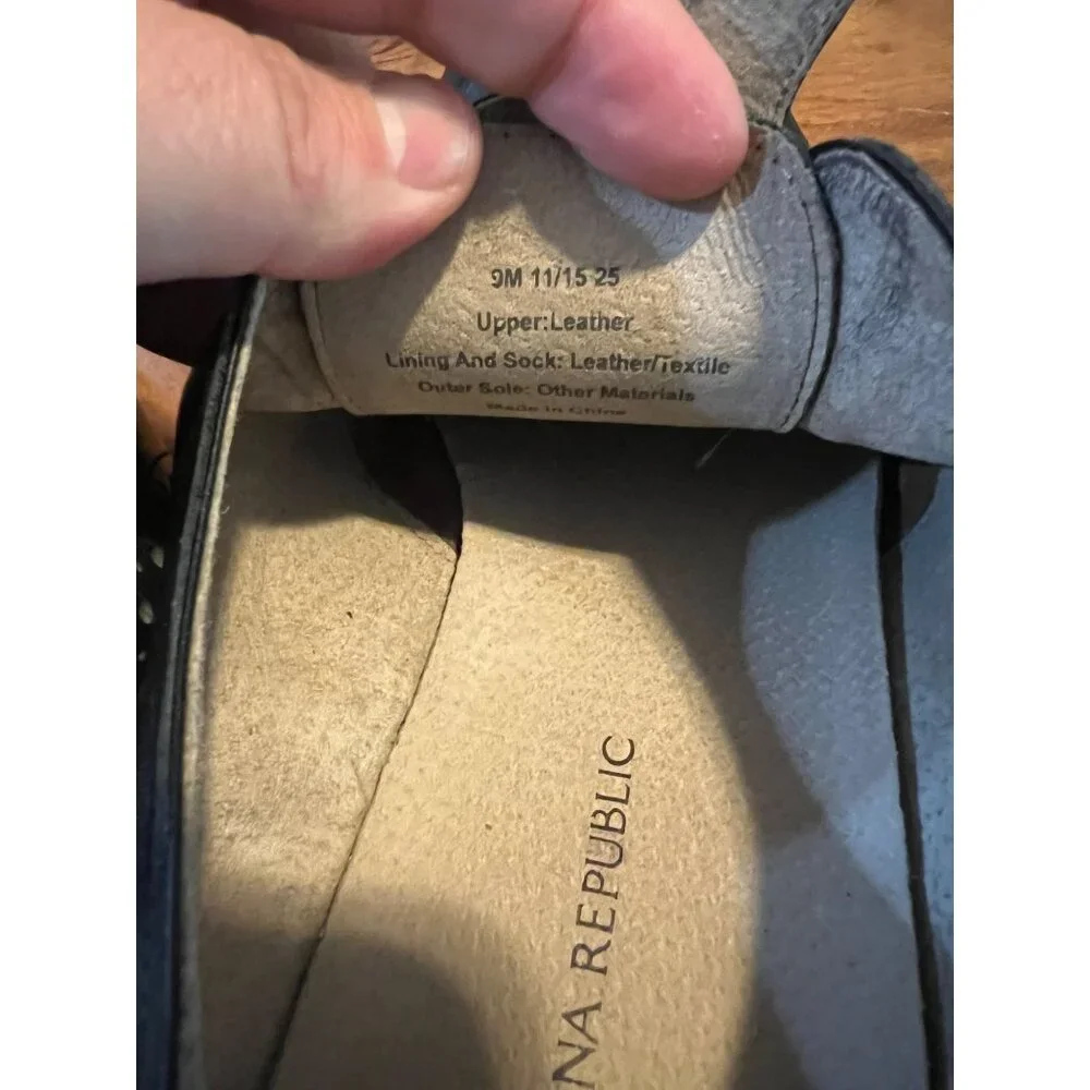 Banana Republic Monk Strap Oxford Shoes - Size‎ 9
